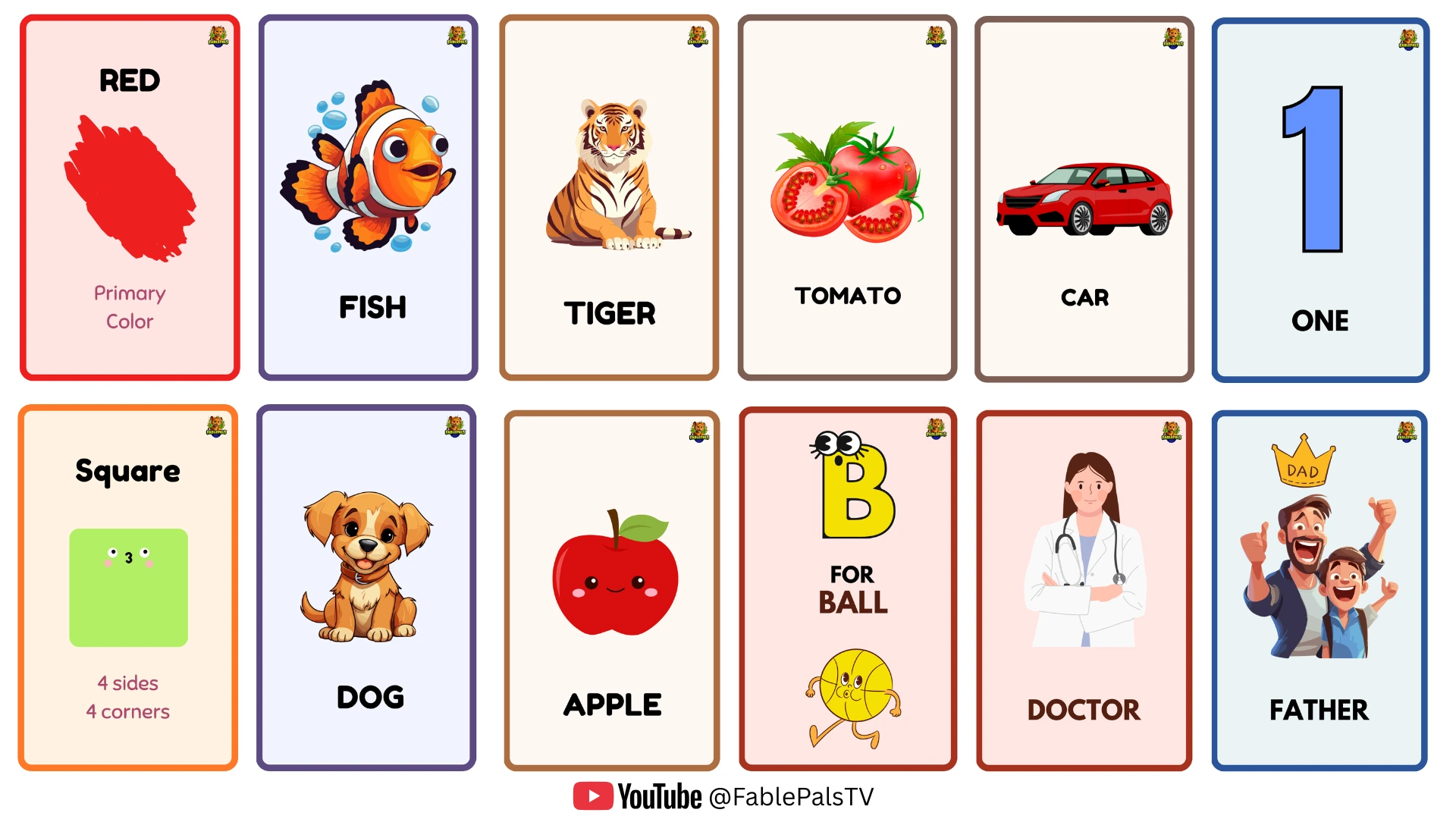 FablePals 14 Flashcards Mega Bundle (Digital Download)