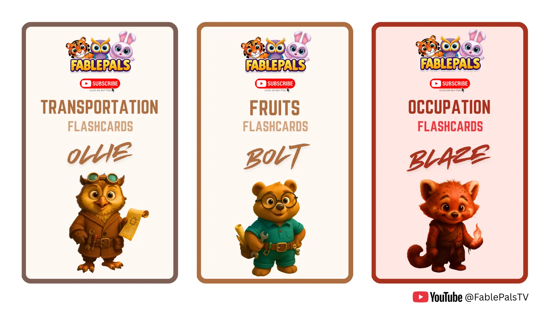 FablePals 14 Flashcards Mega Bundle (Digital Download)