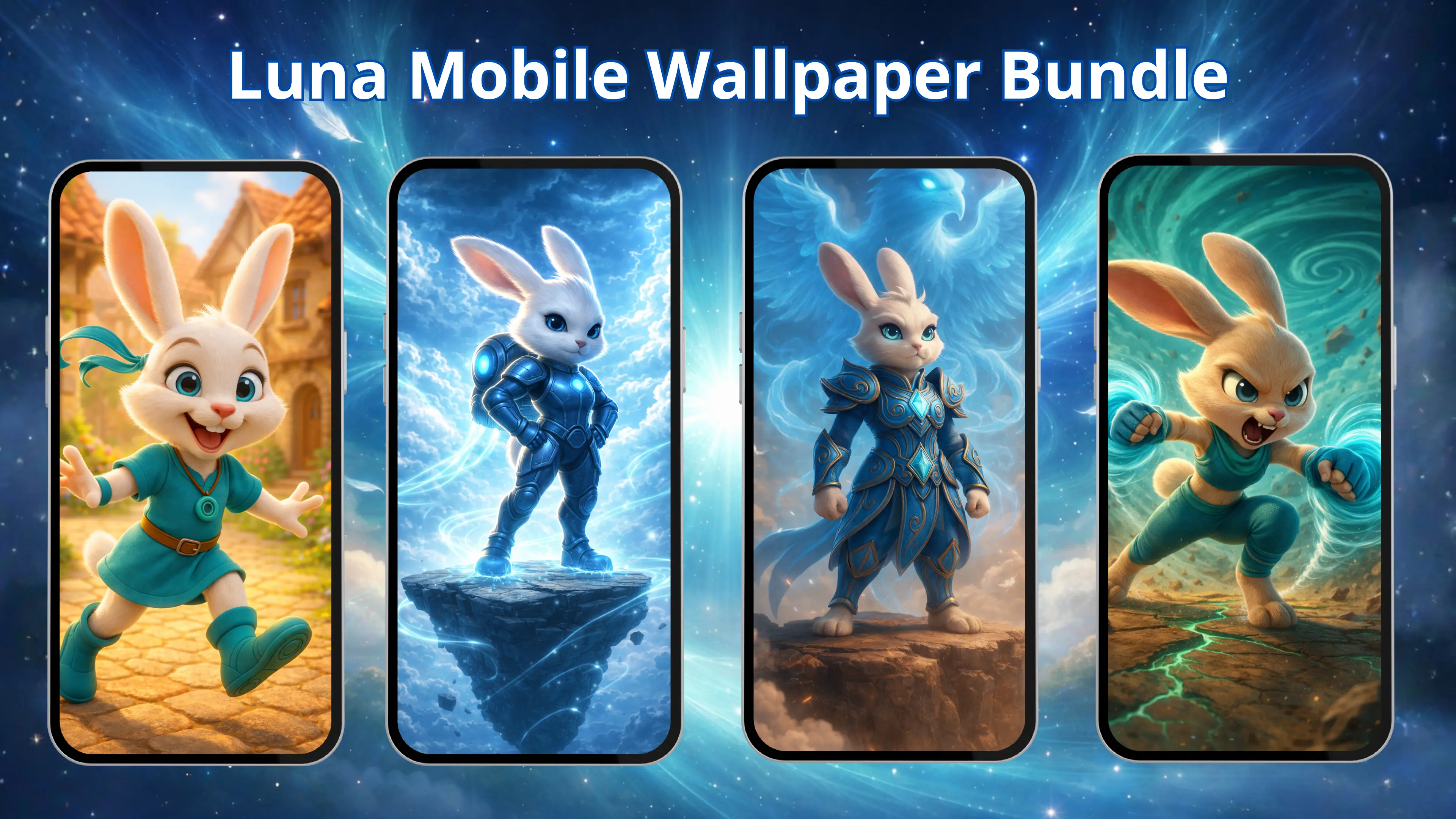 Luna Mobile Wallpaper Bundle [ Digital Download ]