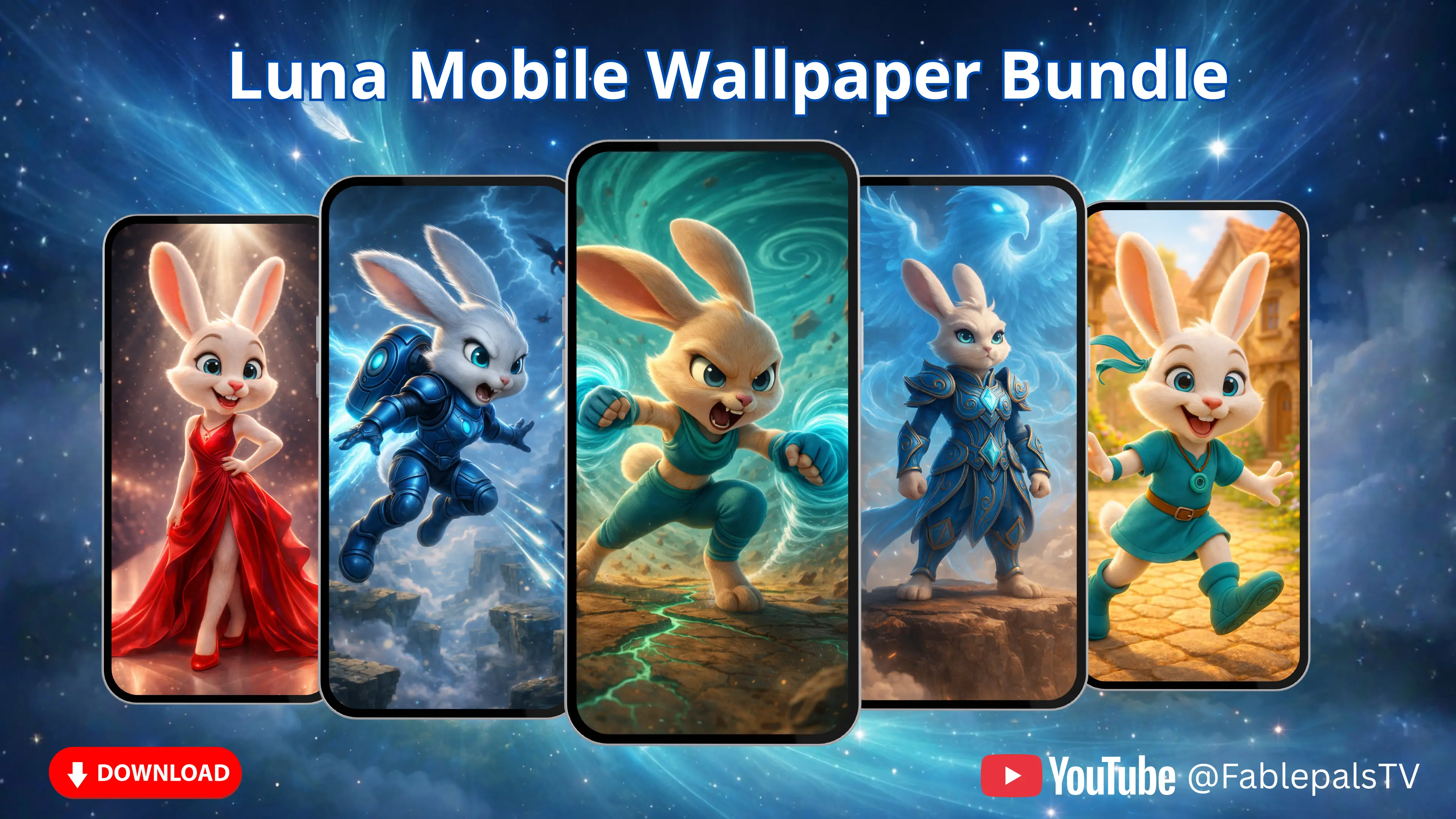 Luna Mobile Wallpaper Bundle [ Digital Download ]